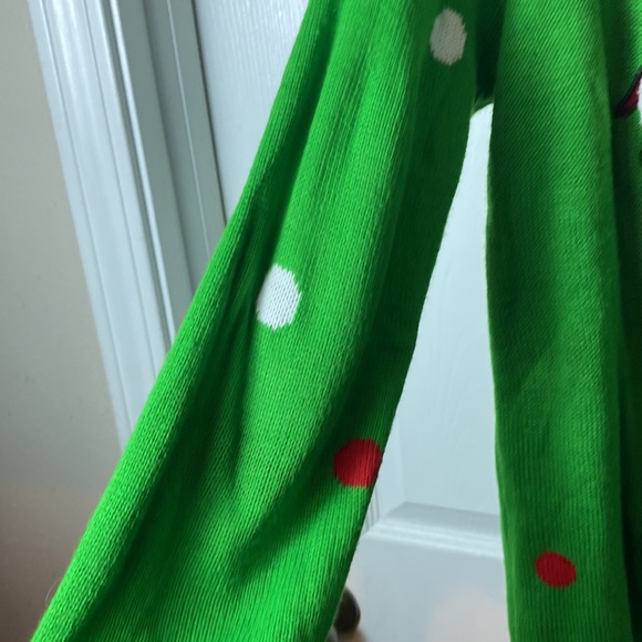 Merry Christmas by Poof! Santa Christmas Sweater Gnomes Size Large - Picture 5 of 11